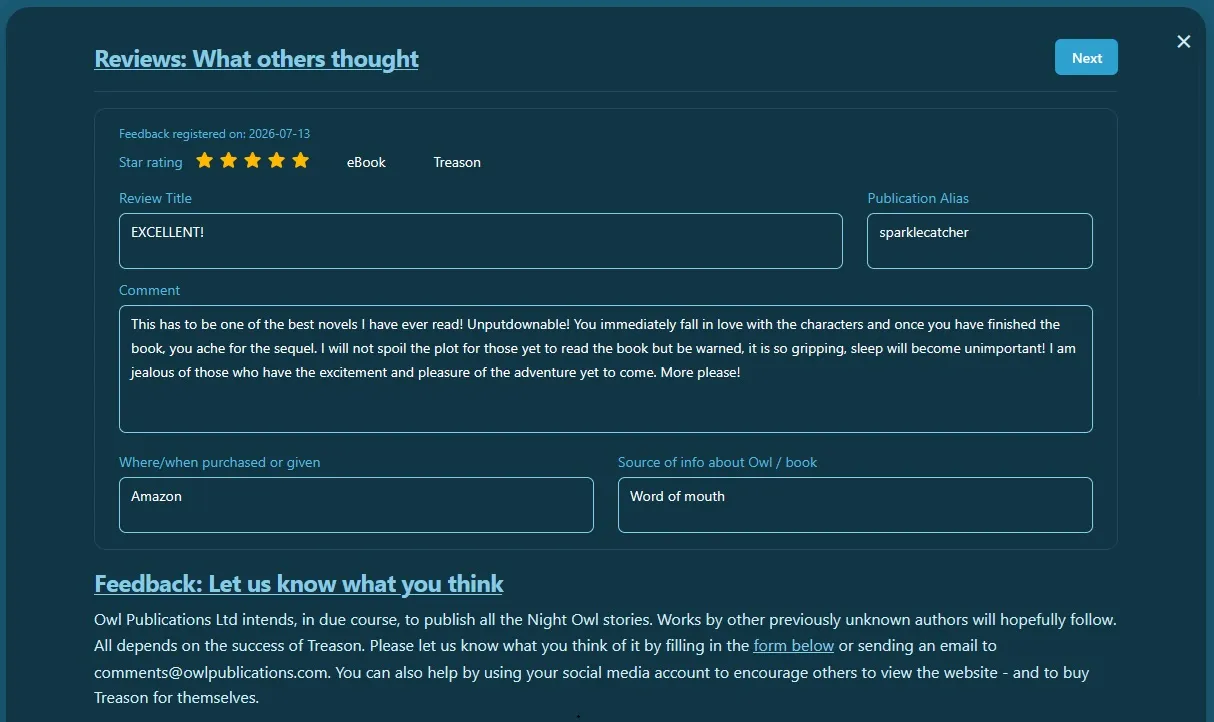 Feedback